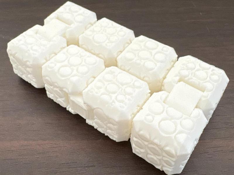 Textured Infinity Cube (Bubbles!)