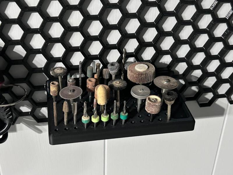 Dremel Bit Holder for HSW Honeycomb or Multiboard