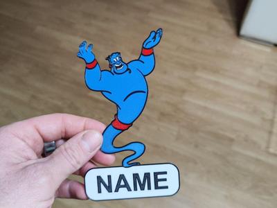 GENIE ALADDIN—YOUR NAME