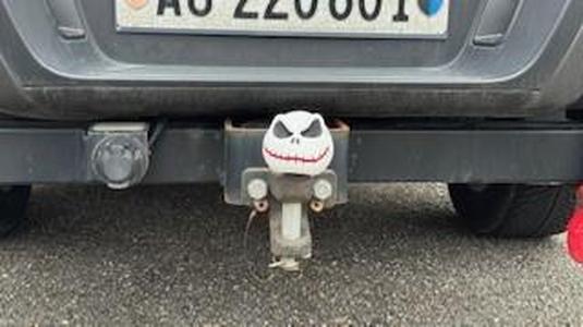 Jack Skellington hitch-cover 50mm