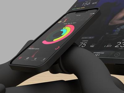 Peloton Bike Quadlock Phone Mount