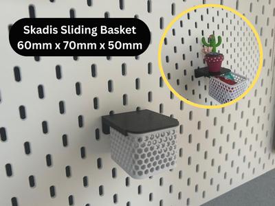 IKEA Skadis SlideBin 60x70x50