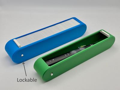 Sliding case V2 (lockable) for electr. toothbrush