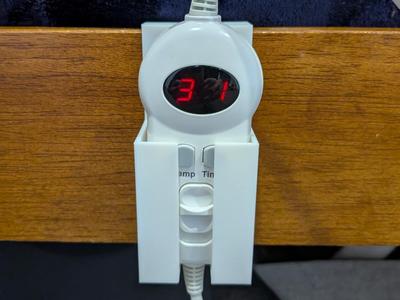 Electric Blanket Controls Bedside Holder