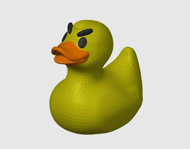 Angry Rubber Duck