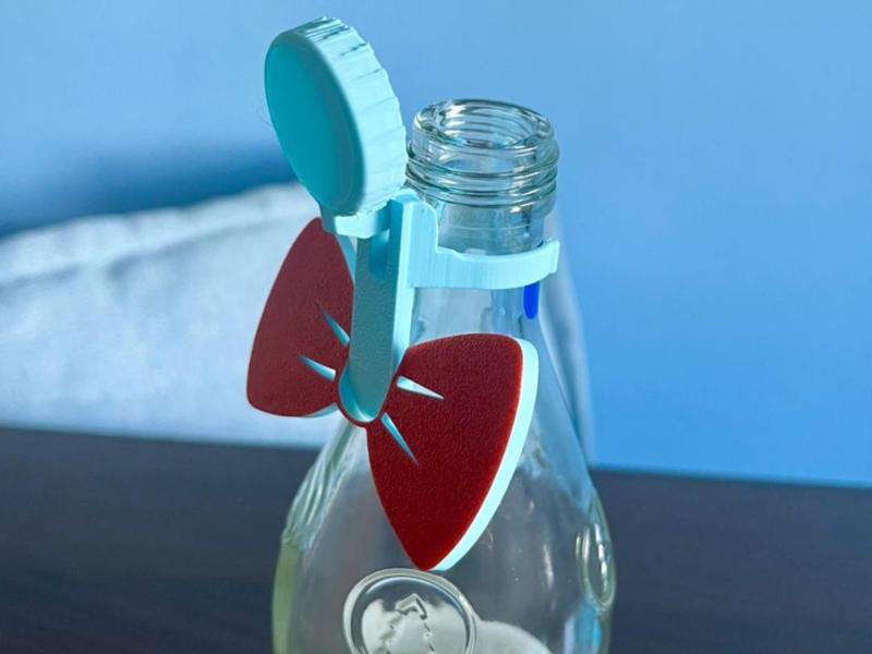 Bottle Cap with Bow Tie (Remix)