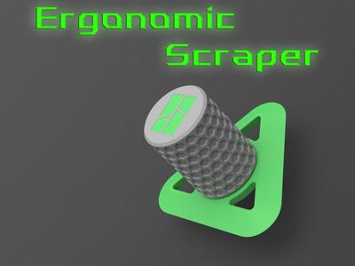 Ergonomic Scraper – Compact & Design
