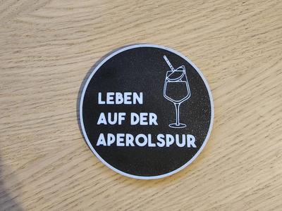 Aperol Coaster