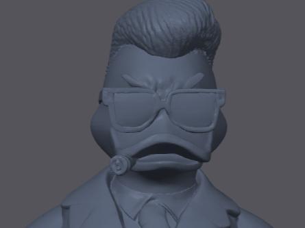 Mobster Rubber Duck