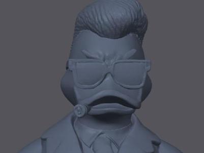 Mobster Rubber Duck