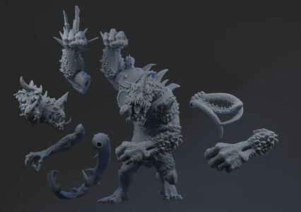 Fantasy Football Mutated Troll -presupported