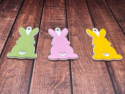 Easter Bunny Keychains