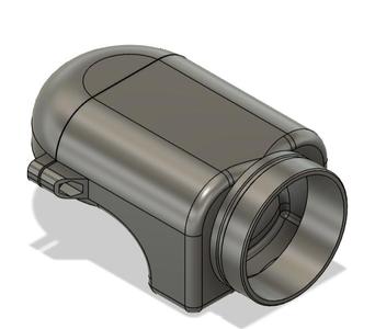 carb - airfilter tube 90 deg