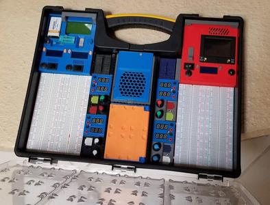 Modular Breadboard Kit V2 - small modules only (with STEP files)