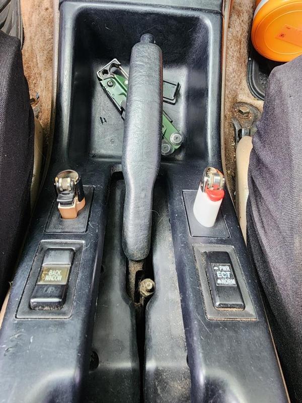 Lighter storage. Switch pannel plugs for 4runner