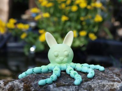 Cute Easter Articulated Octopus