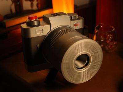 A1 mini compatible Single-lens reflex camera toilet paper roll holder toilet paper tube vintage camera optical imaging