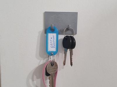 Small hook for keys (double and single)