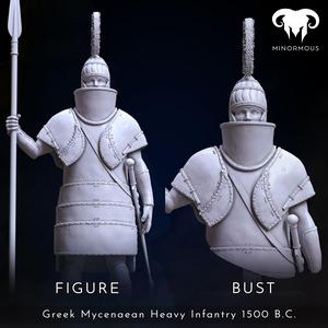 Bundle - Greek Mycenaean Heavy Infantry 1500 B.C. Palace Guard!