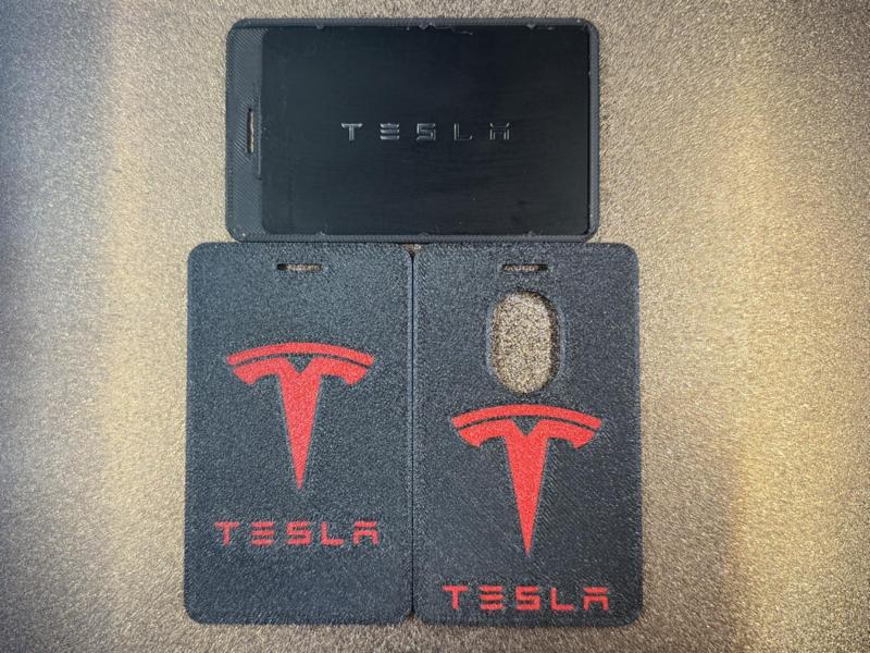 Tesla Key Card Holder