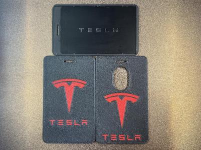 Tesla Key Card Holder