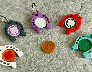 2025 - Lucky charm with shopping cart coin