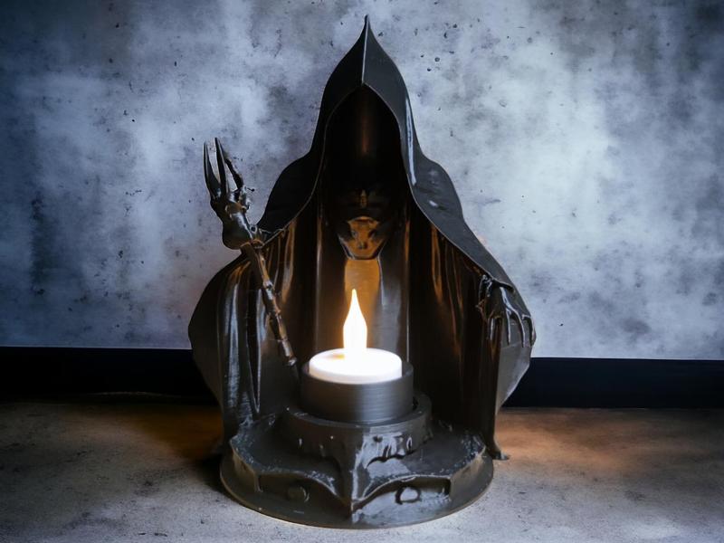 "Shadow of the Abyss" Candle Holder