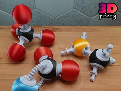 Giant Molecular Model Kit
