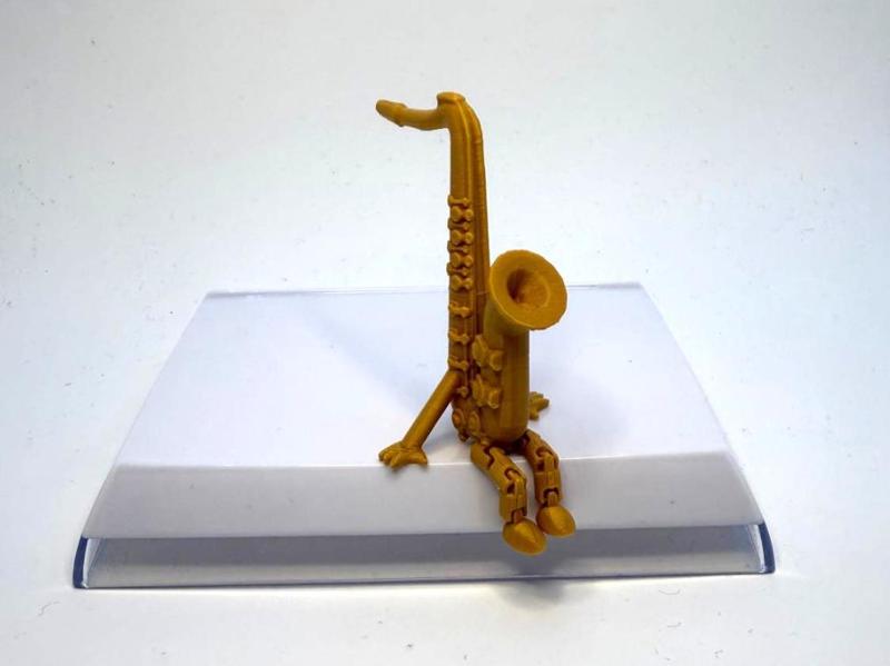 Make your own band - Articulated Saxophone Buddy