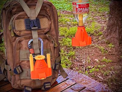 TrailShower - Plastic Bottle/Bag to Shower Head