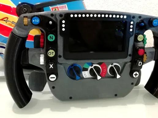 F1 Mclaren MP4-30 2015 Steering Wheel