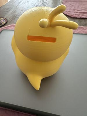 Psyduck piggybank with cover