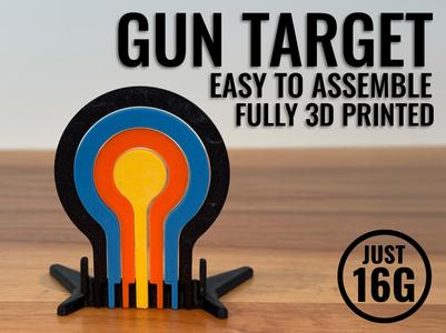 Gun Target | Easy to assemble