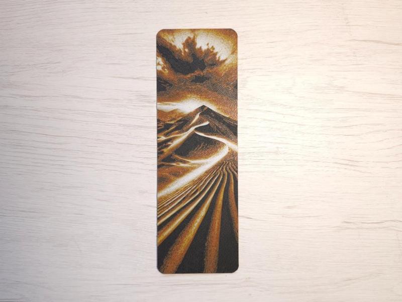 Desert Landscape Bookmark