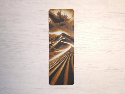 Desert Landscape Bookmark