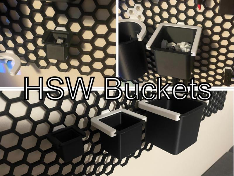HSW detachable Buckets/Boxes (square)