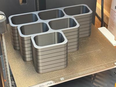 Remote Control Holder / Desk Caddy 6-bin
