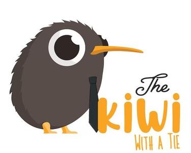 The Kiwi with a tie