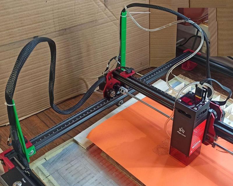 Cable support for AlgoLaser DIY KIT