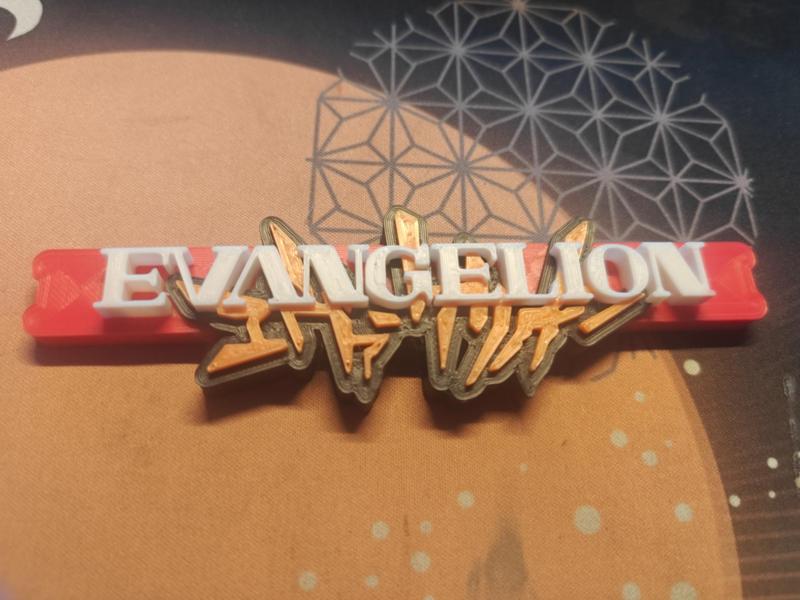 Logo Neon Genesis Evangelion - Fix paint - Resize