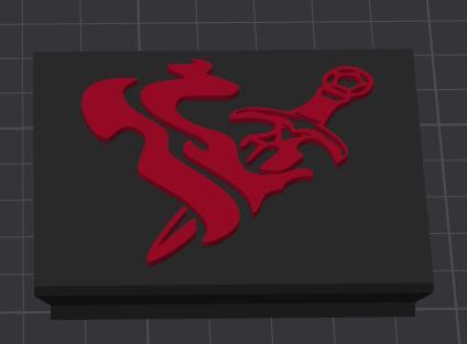D&D Dice Jail Lid - Daggerheart Logo