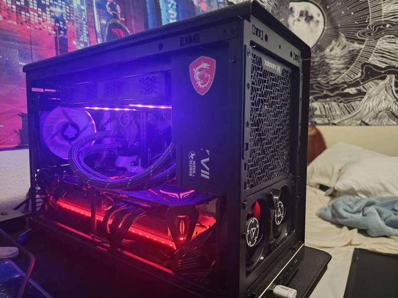 Dual Fan Mod (80mm x2) for Lian Li A3 (Front Panel)