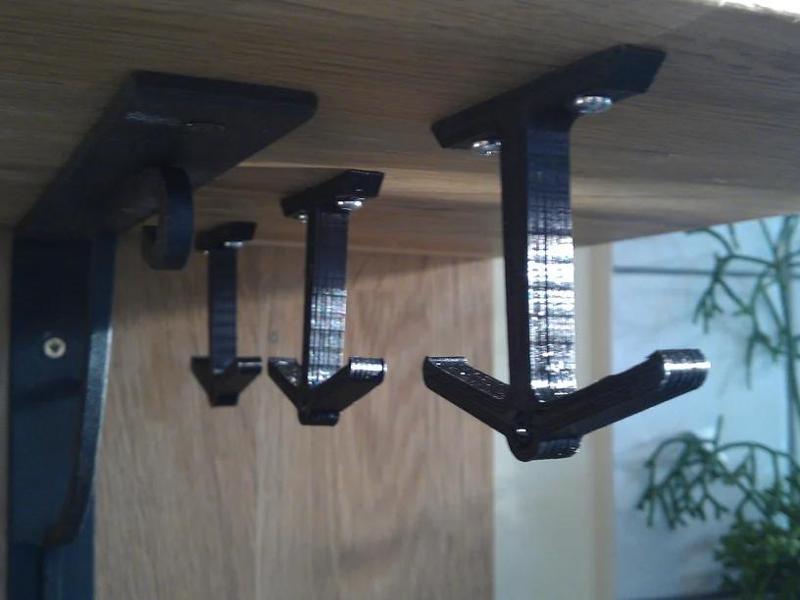 Hook for hanging pots and pans
