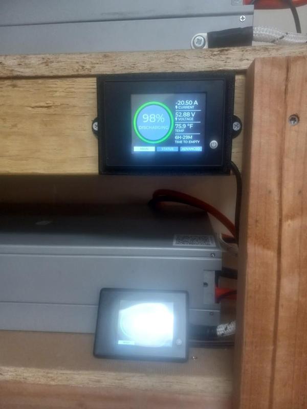 JK BMS 3.2 LCD wall mount