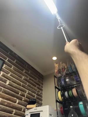 Light bar hook and loop grabber