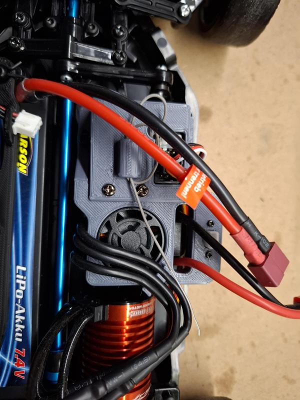 Tamiya TTO2 Electronic-Box / ESC- and Receiver-Holder