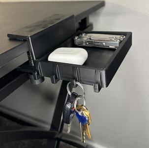 Catch All Tray - Clamp Version - Key Holder 