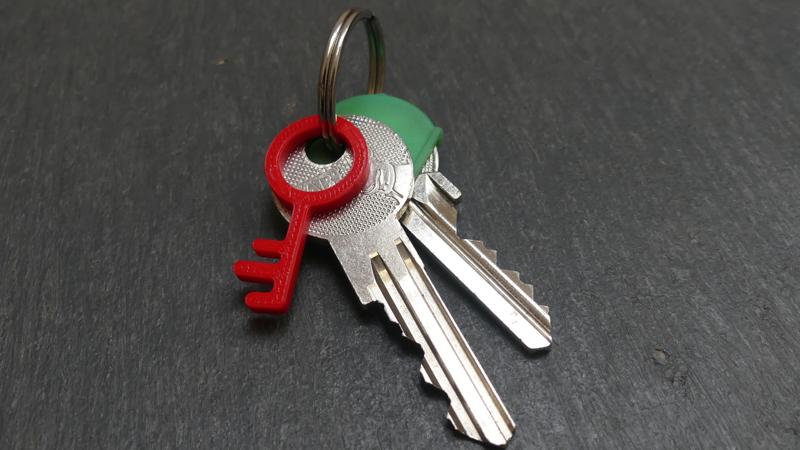 2D Keychain – Key