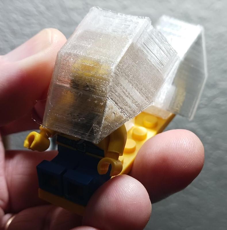 Spaceship SciFi Cockpits - Lego like - Hinged Windows - for Legos compatible