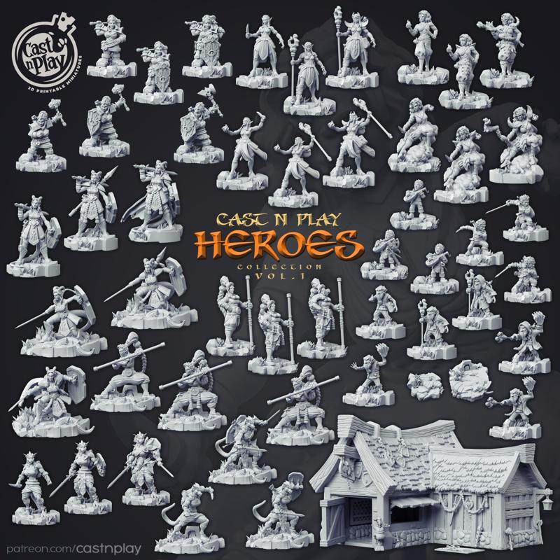 Heroes Vol. 1 (Pre-Supported) (Set)